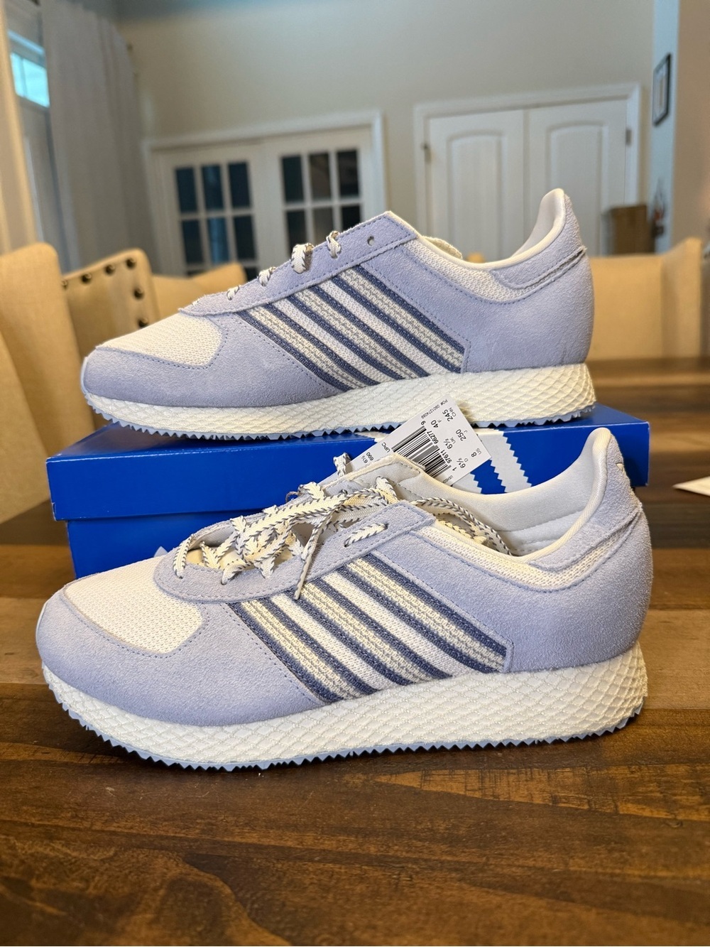 adidas Atlanta W (Off White / Wonder Blue / Silver Violet) sneakers
